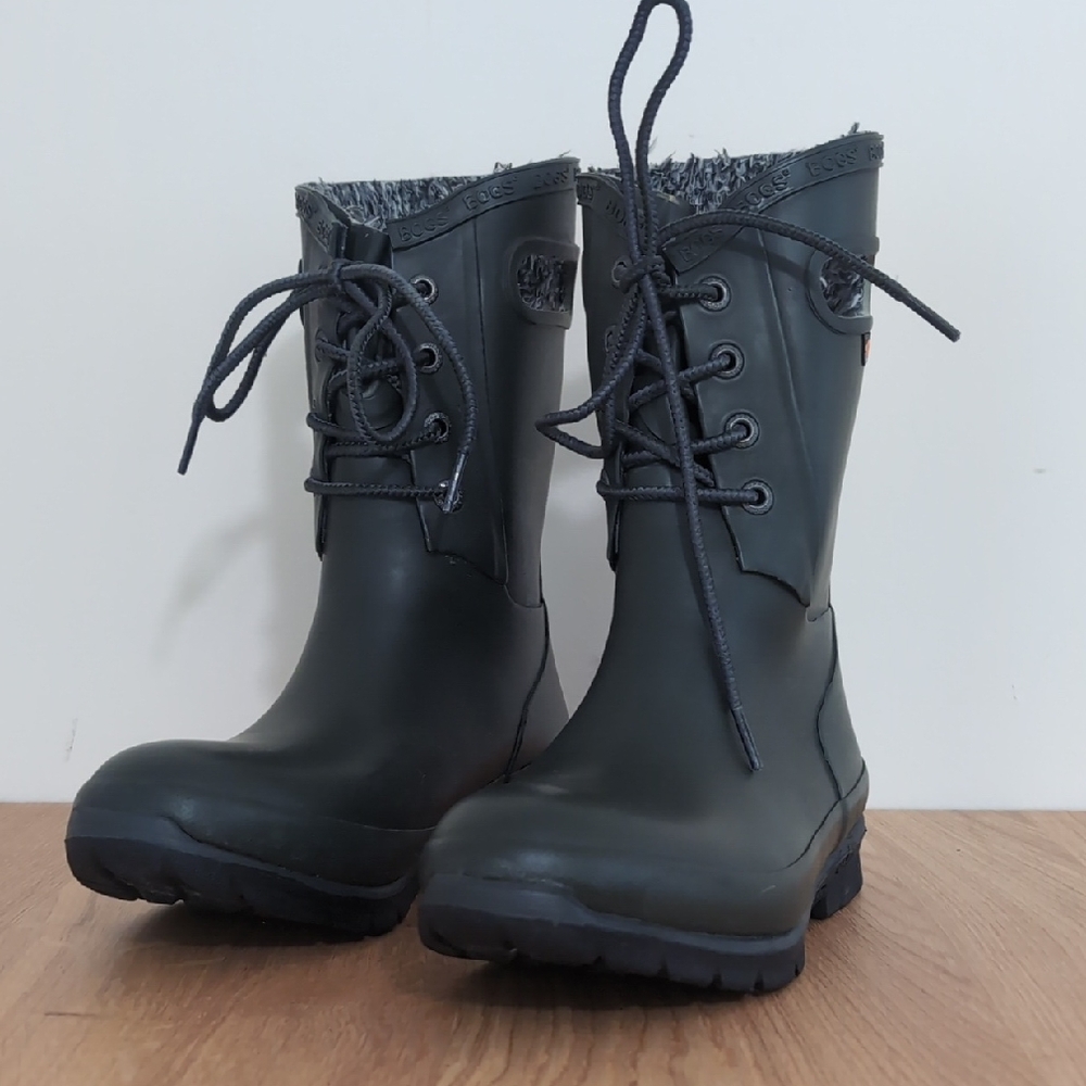 Bogs Forest Green Winter & Rain Boots